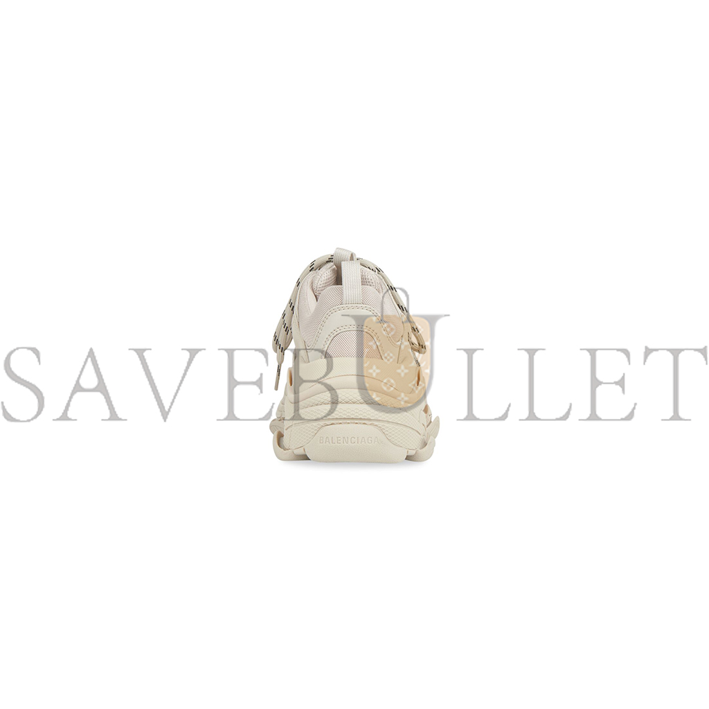 BALENCIAGA WOMEN'S TRIPLE S SNEAKER IN BEIGE 524039W2FW19700 BALENCIAGA WOMEN'S TRIPLE S SNEAKER IN BEIGE 524039W2FW19700